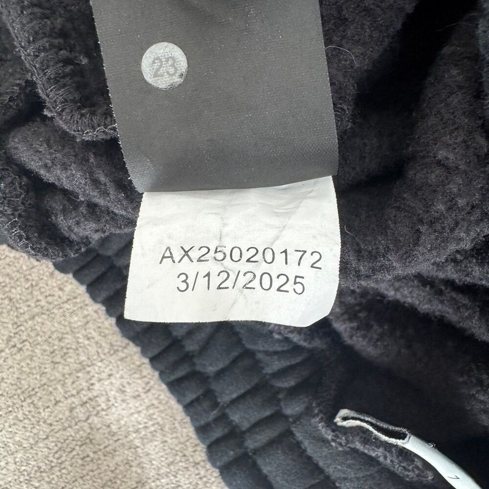 Comfrt Tranquil Jogger Oversized Sweatpants in Obsidian Black Size Large - Picture 10 of 12